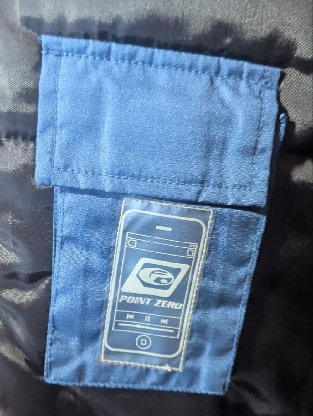 Point Zero Blue Puffer Jacket - Picture 4 of 9